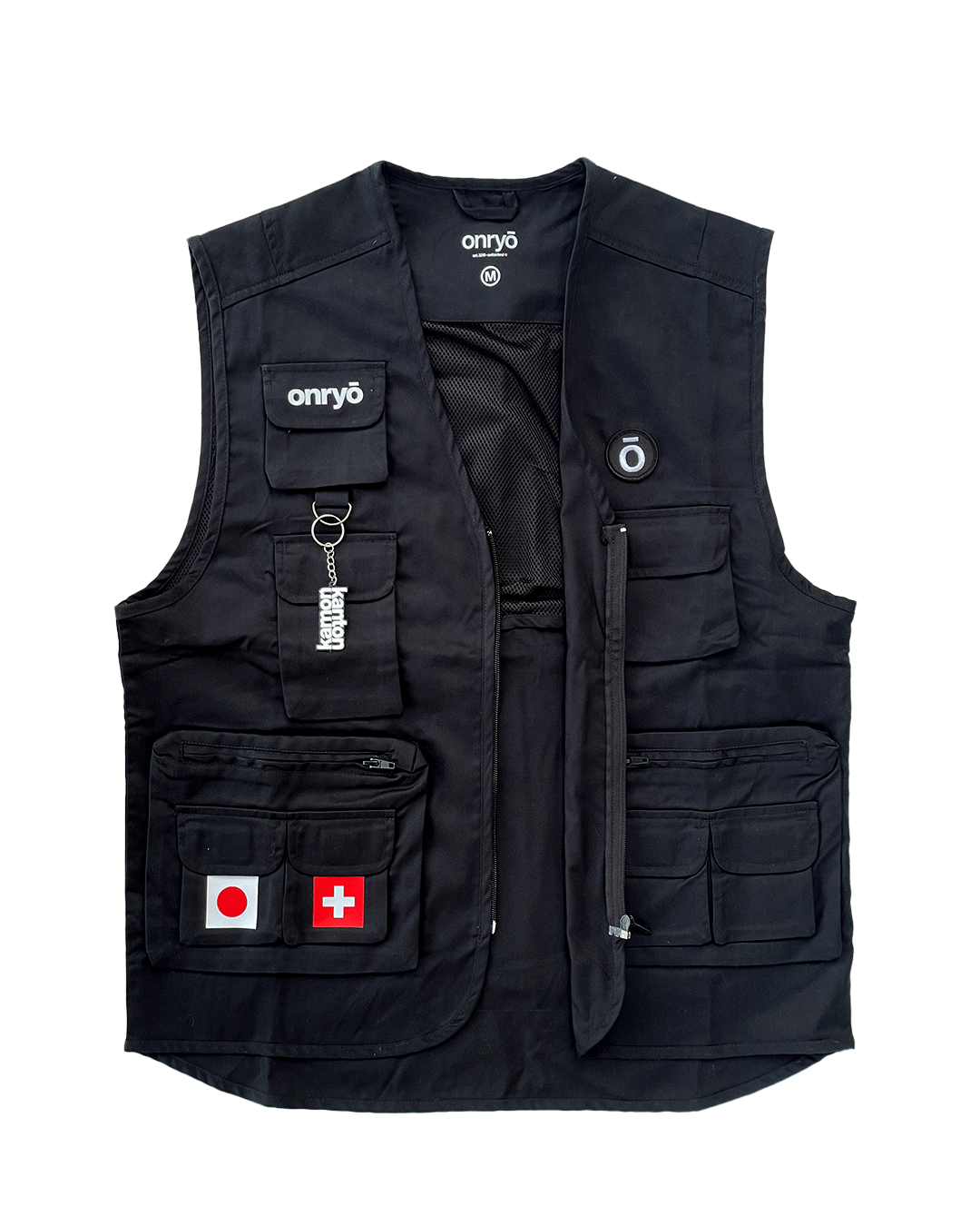 ジャケット・アウター OMMO MULTI POCKET MA-1 VEST OMMO ONLINE STORE / MULTI POCKET MA-1 VEST